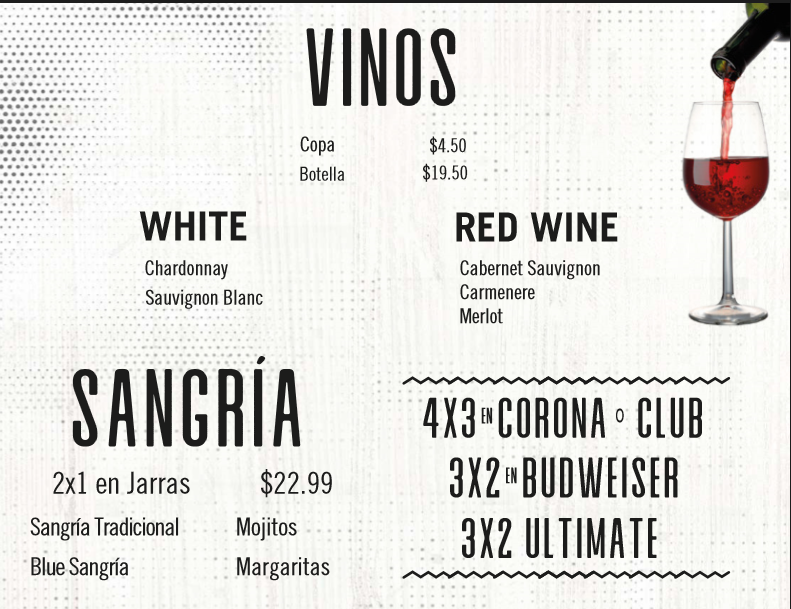 Carta Vinos